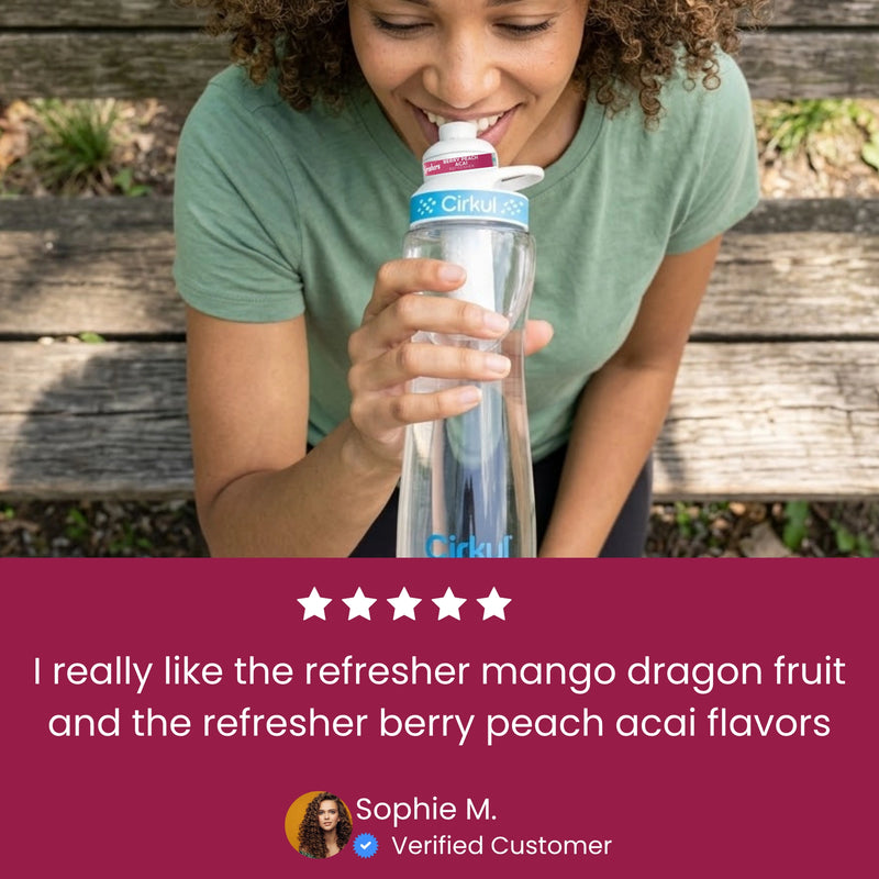 Cirkul Frosted Refreshers | Berry Peach Acai Refresher - Image 3