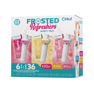 Cirkul Frosted Refreshers? 6-Pack Variety Pack