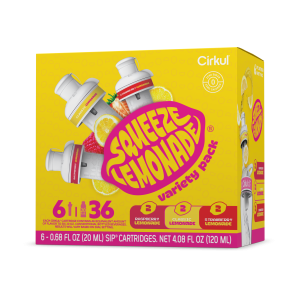 Cirkul Squeeze Lemonade? 6-Pack Variety Pack