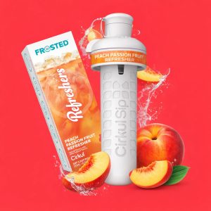 Cirkul Frosted Refreshers | Peach Passion Fruit Refresher