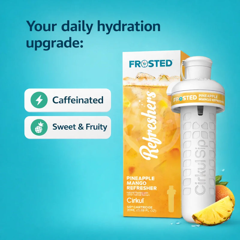 Cirkul Frosted Refreshers | Pineapple Mango Refresher - Image 2