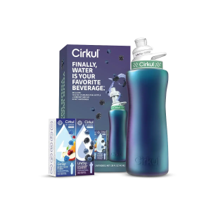 Cirkul 32oz. Chameleon Stainless Steel Bottle Starter Kit
