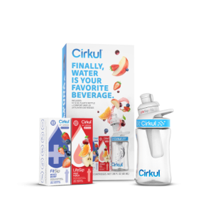Cirkul 12oz. Plastic Bottle Starter Kit